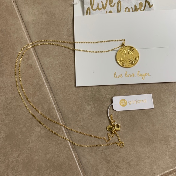 Gorjana Azul Coin Pendant Necklace - Picture 10 of 10